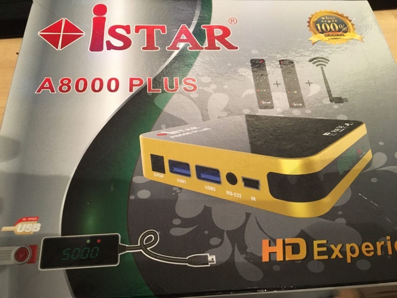 Istar A8000 Plus With 6 Months Free Online TV IStart USA Canada